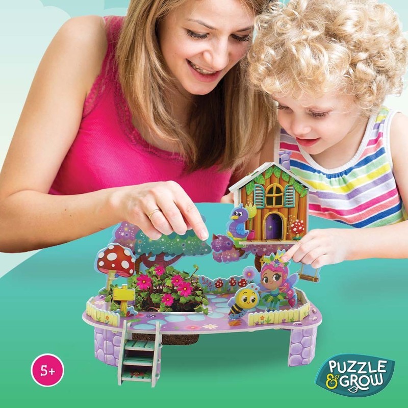 PUZZLE GROW CABANE DES FEES