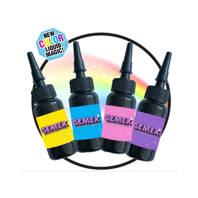 ATELIER A BIJOUX RECHARGE GEL COLORE LOT DE 4 GEMEX