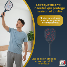 RAQUETTE ELECTRIQUE NOIRE