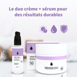 CREME + SERUM RETINAL ACTIF 8