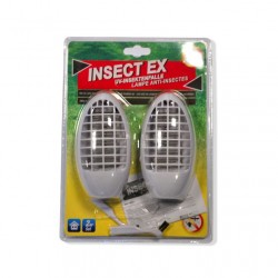 LAMPE ANTI INSECTES LOT DE 2-INSECT EX