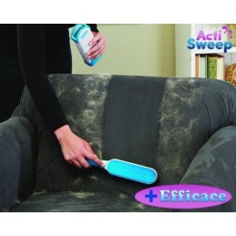 Acti'Sweep - Brosse pour enlever les poils d'animaux