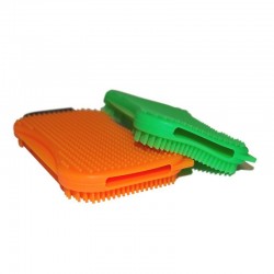 EPONGE SILICONE AVEC GRATTOIR X2