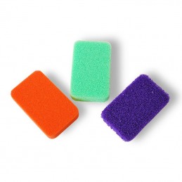 EPONGES MOUSSE DE SILICONE LOT DE 3