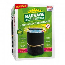 LAMPE UV ASPIRATEUR A INSECTES & MOUSTIQUES