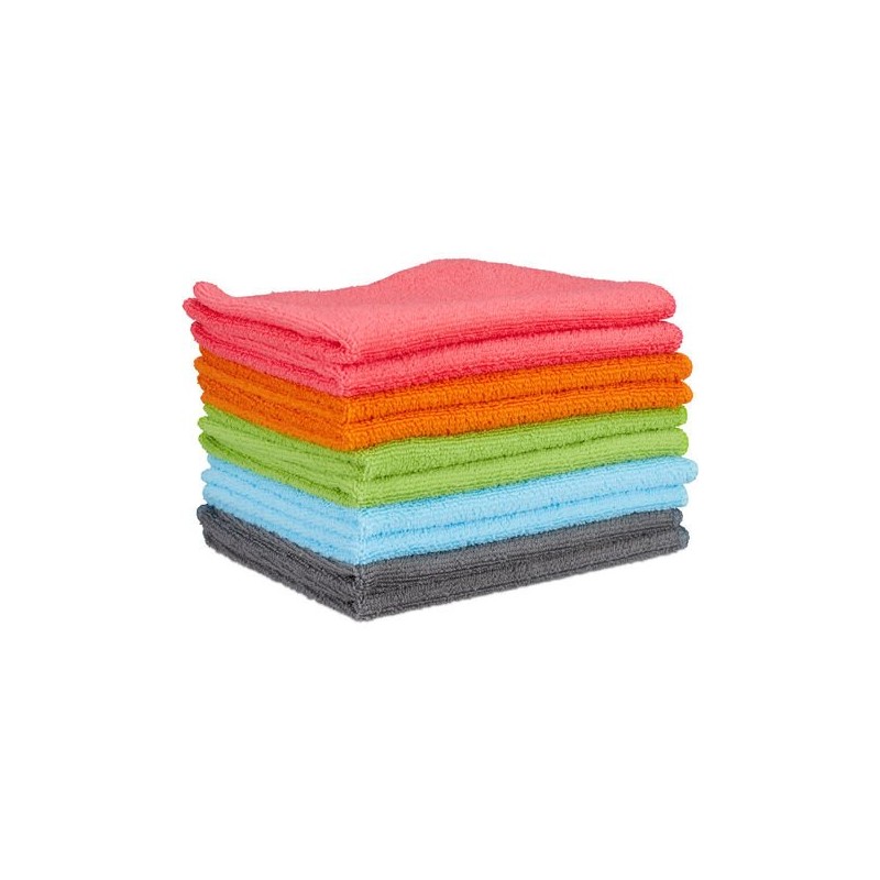 CHIFFONS MICROFIBRE LOT DE 10