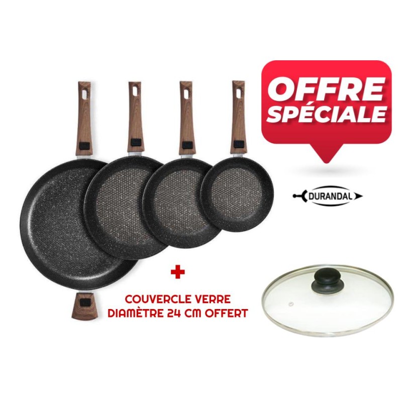 POELE LEGENDE LOT DE 4 OFFRE SPECIALE