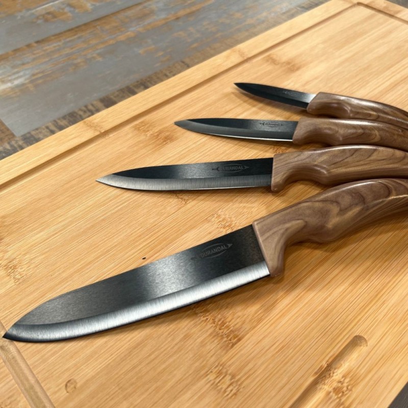 Lot de 3 couteaux de cuisine pour enfants, sûr à utiliser, prise