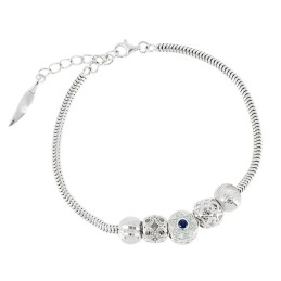 BRACELET ARGENT RODHIE ROSACE